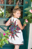 The Tessa - White & Turquoise