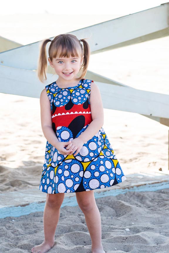 The Layla - Red, Cobalt & Black