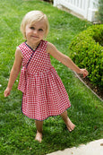The Tessa - Red & White Gingham