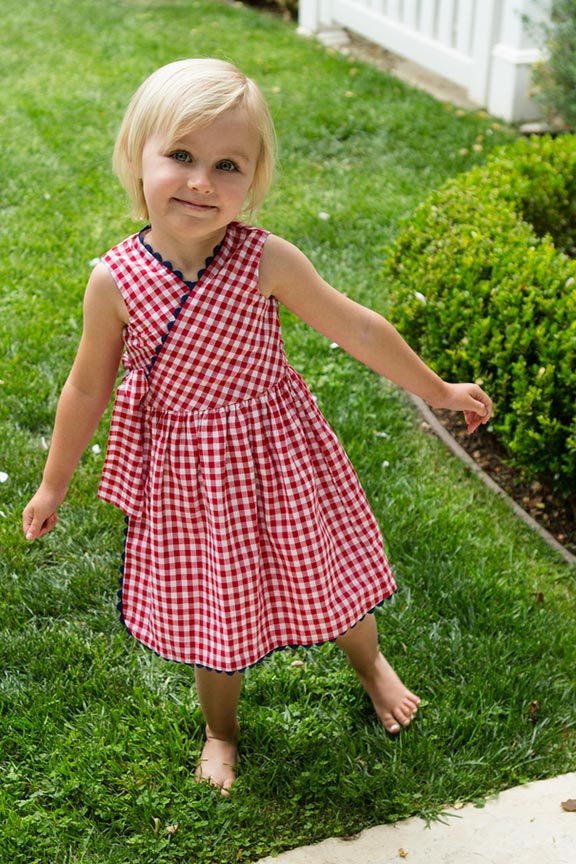 The Tessa - Red & White Gingham