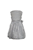 The Tessa - Black & White Gingham
