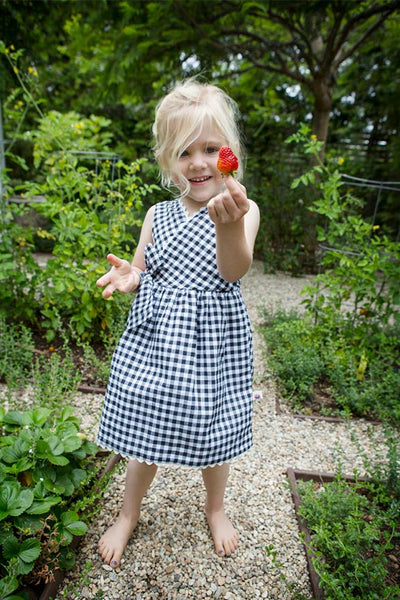 The Tessa - Black & White Gingham