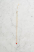 Azi Rasson x Tessa James 14K Red Heart Enamel Necklace