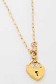 Tessa James Padlock Necklace