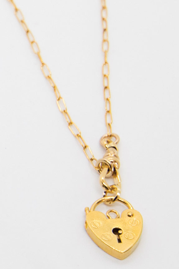 Tessa James Padlock Necklace